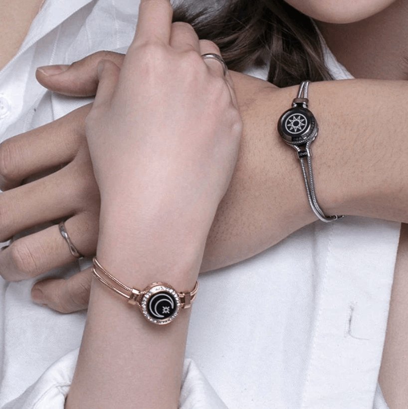 Zon & Maan Liefdesarmbanden | Smart Paar Armbanden