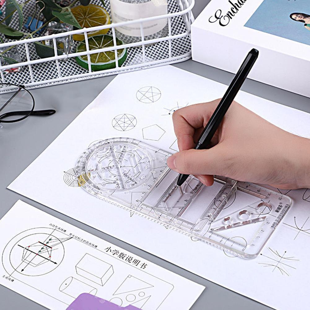 Multifunctionele Easy-Draw Geometrische Liniaal