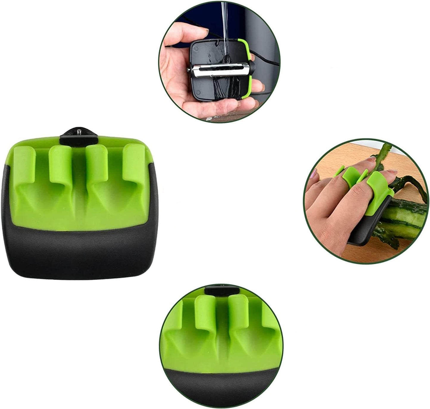 VeggiPeeler - Beschermende palm groenteschiller