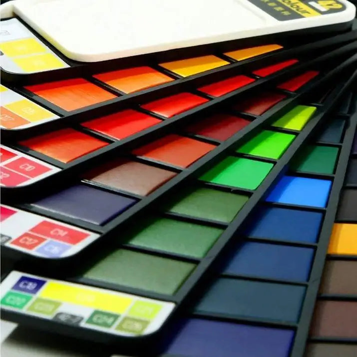 Inklapbare Aquarelverfset