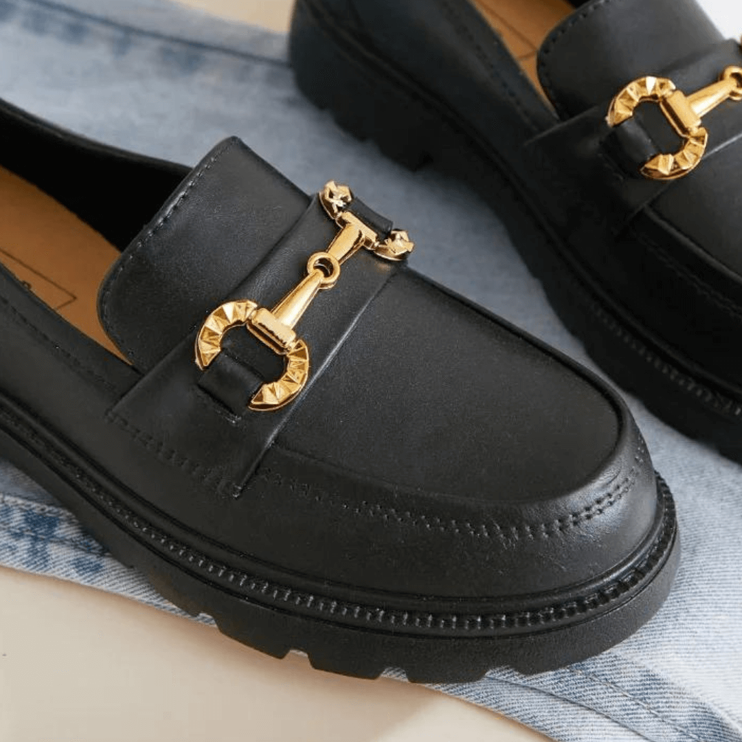 Dames Waterdichte Chunky Loafers