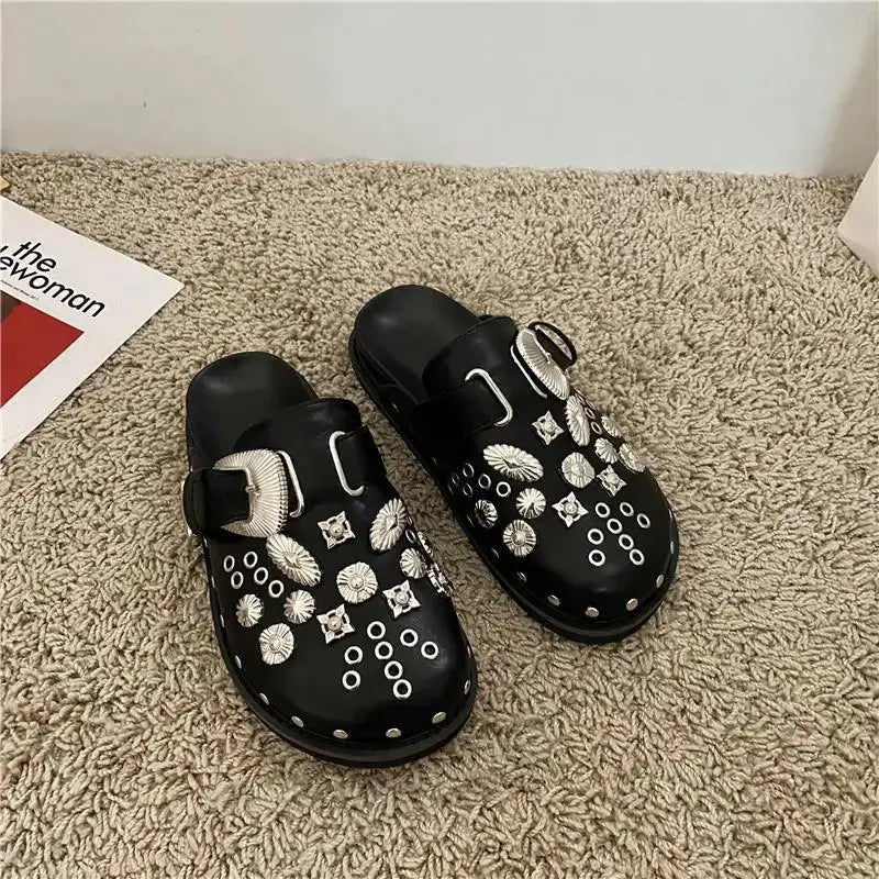 Punk Plateau Slippers