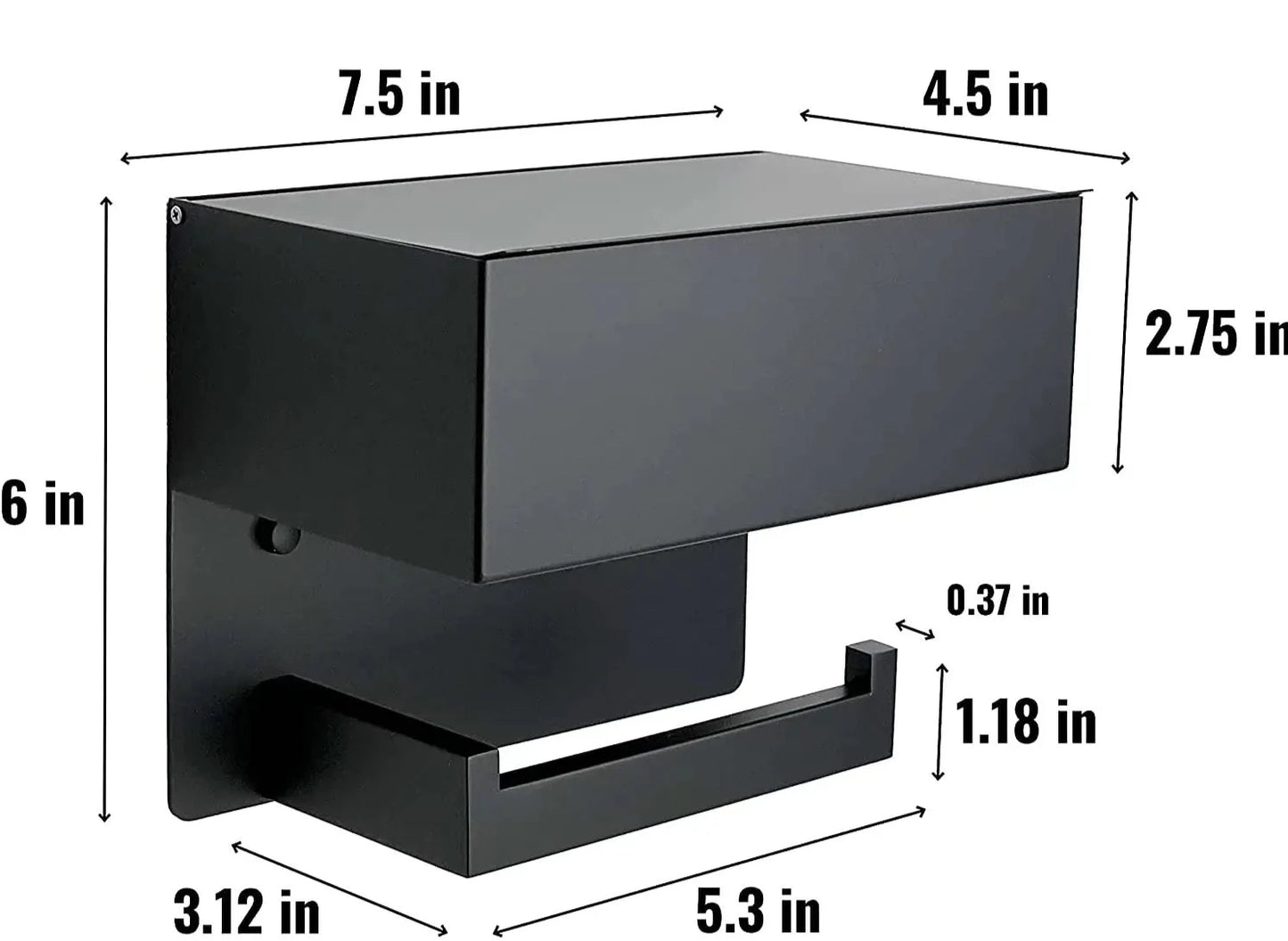 Multifunctionele Toiletrolhouder