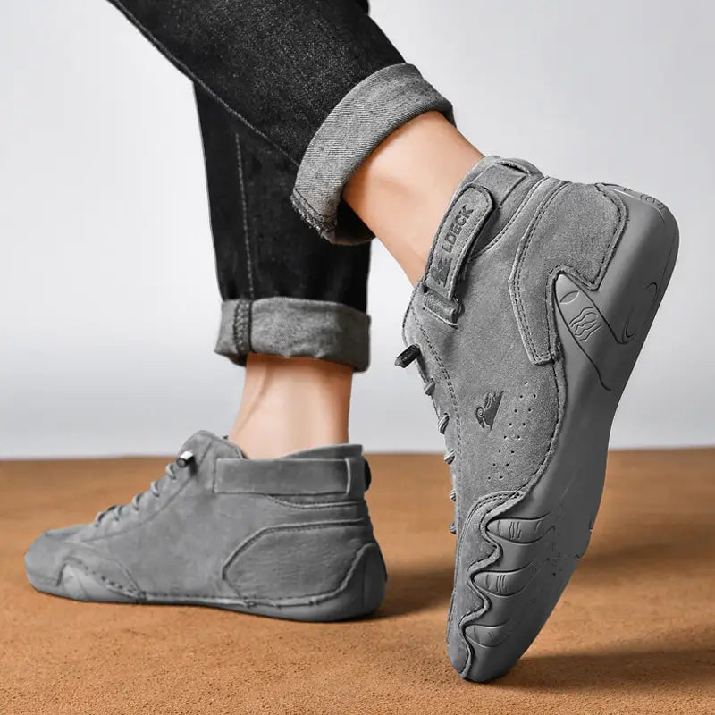 Heren Leren Casual Sneakers