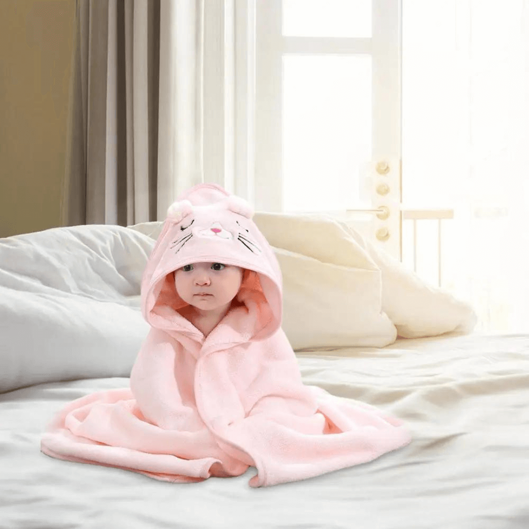 BerenBubbels Baby Badhanddoeken - Lekker speels en warm!