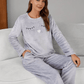Dikgevoerde Pyjama Set - Heerlijk warm tijdens de koudere nachten!