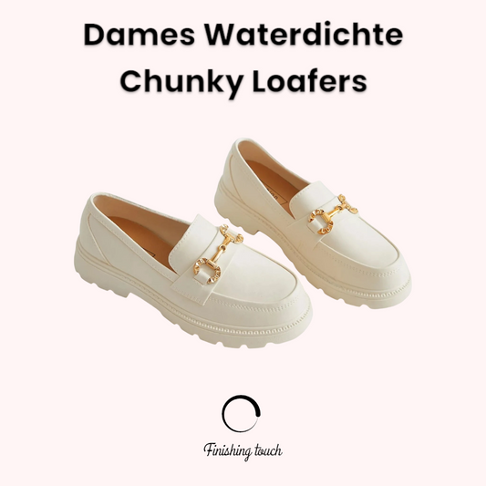 Dames Waterdichte Chunky Loafers