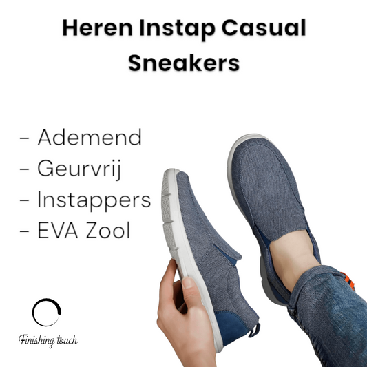 Heren Instap Casual Sneakers
