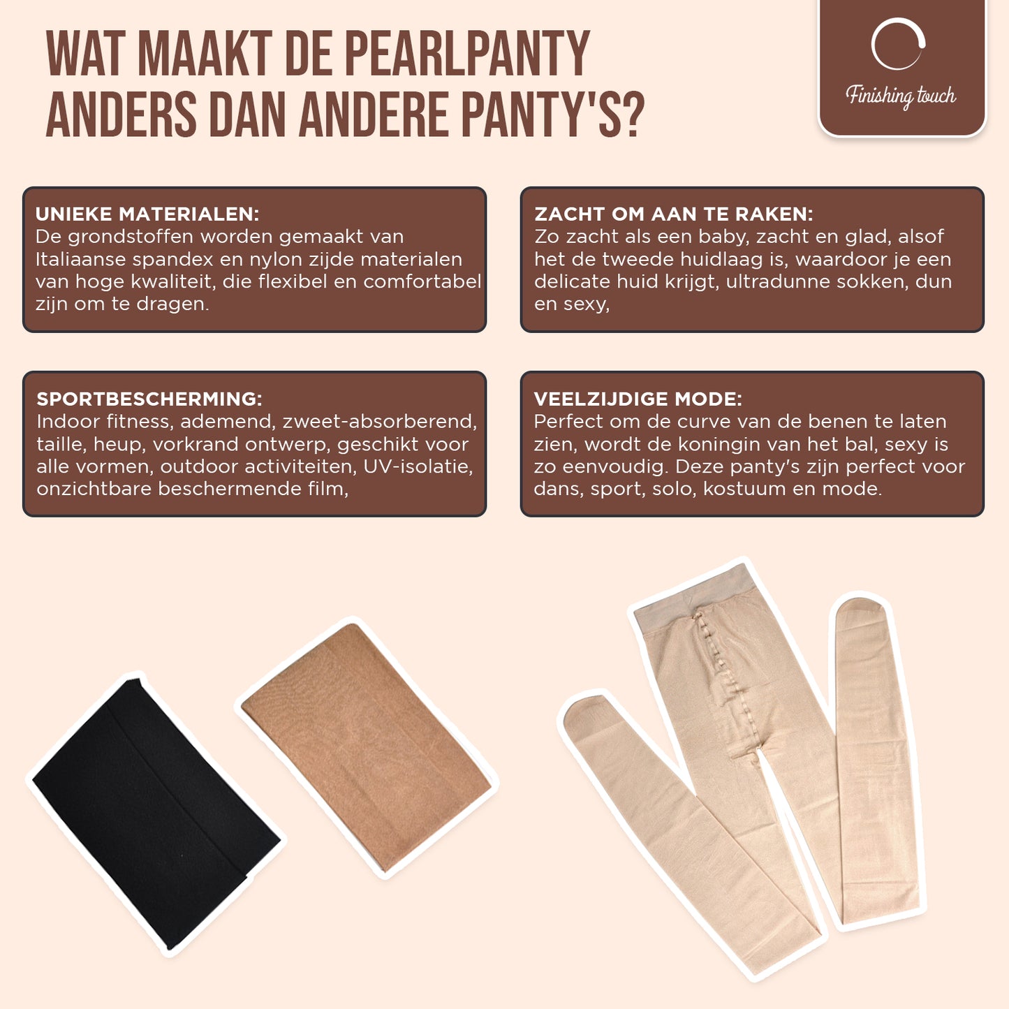 PearlPanty - Onverwoestbare bodyshaping panty's