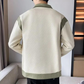 Stylish patchwork jacket for men