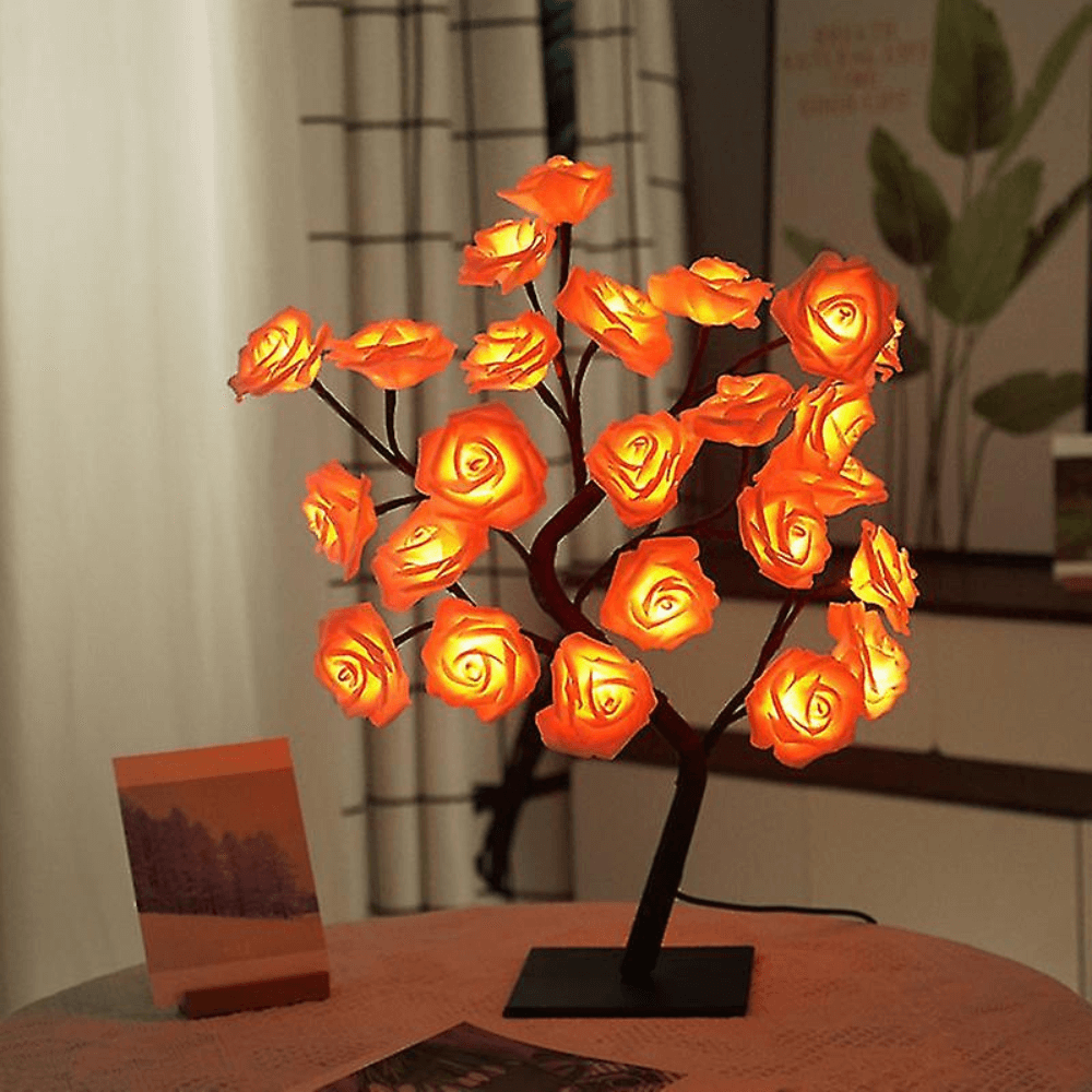 LED Flora Tafellamp - Een romantisch lichtspektakel in elke kamer.