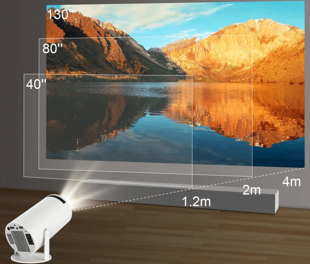 CineFlex Flexibele Projector - Een bioscoop in je woonkamer!