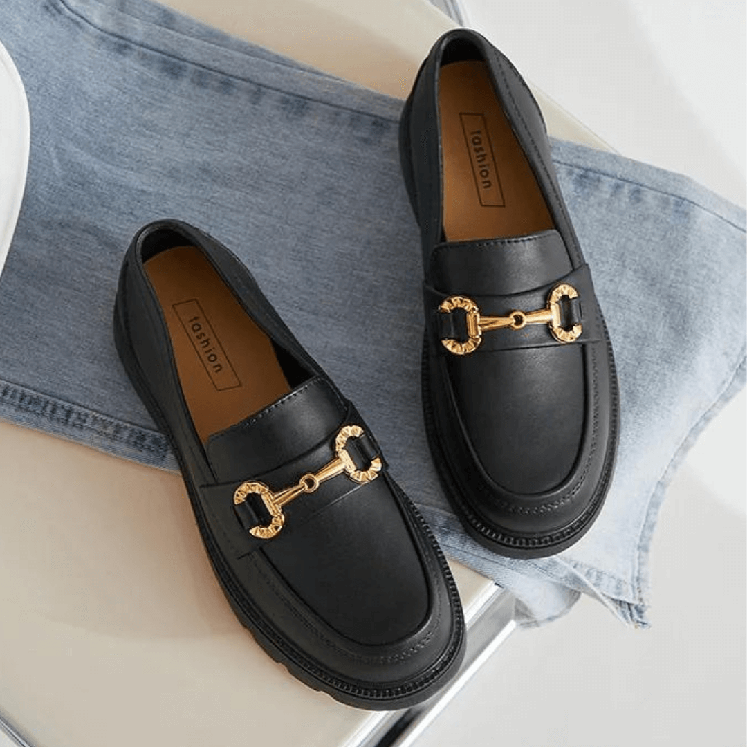 Dames Waterdichte Chunky Loafers