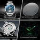 Automatische Mechanische Herenhorloge met Luminous Functie en Waterdicht Ontwerp - Elegant Staal Design 4