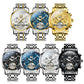 Automatische Mechanische Herenhorloge met Luminous Functie en Waterdicht Ontwerp - Elegant Staal Design 5