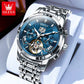 Automatische Mechanische Herenhorloge met Luminous Functie en Waterdicht Ontwerp - Elegant Staal Design 9