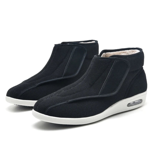 Comfortabele Wandelschoenen voor Ouderen met Verstelbare Klittenbandsluiting – Ademend en Stevige Zool voor Optimale Ondersteuning 0