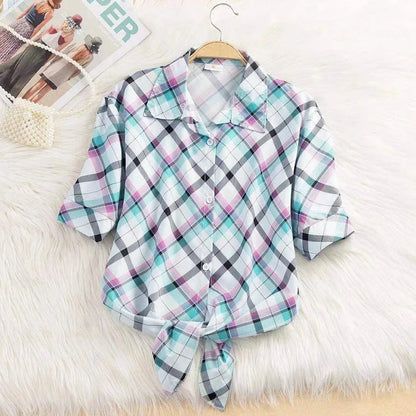 Dames Blouse van Lichtgewicht Chiffon met Korte Mouwen – Casual Zomer Top voor Comfort en Stijl 12