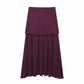 Dames Rokset met V-Hals en Hoge Taille – Gebreid Slim Fit Mouwloos Vest en Lange Rok 11