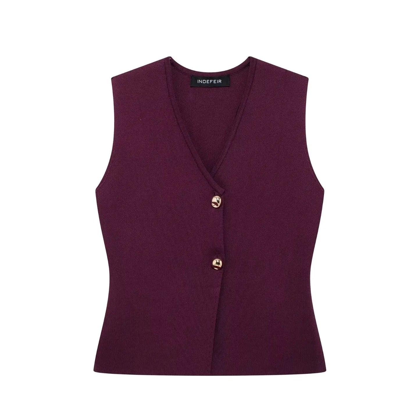 Dames Rokset met V-Hals en Hoge Taille – Gebreid Slim Fit Mouwloos Vest en Lange Rok 15