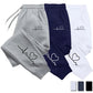 Dames Sweatpants met Hartprint voor Fitness en Casual Gebruik – Comfortabele Baggy Joggingbroek voor Dames 0