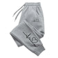 Dames Sweatpants met Hartprint voor Fitness en Casual Gebruik – Comfortabele Baggy Joggingbroek voor Dames 1