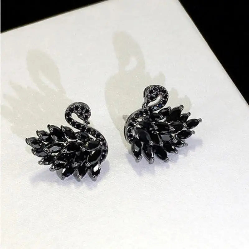 Elegante Statement Oorbellen Dames met Strass - Uniek Dierlijk Ontwerp en Lichtgewicht Sieraden 2