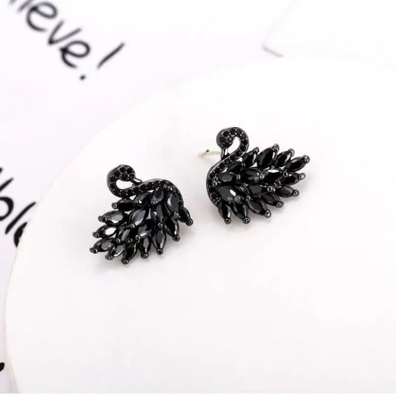 Elegante Statement Oorbellen Dames met Strass - Uniek Dierlijk Ontwerp en Lichtgewicht Sieraden 5