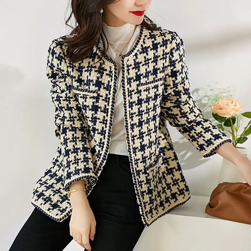 Vintage Tweed Jacket - Vintage is weer volop trending!