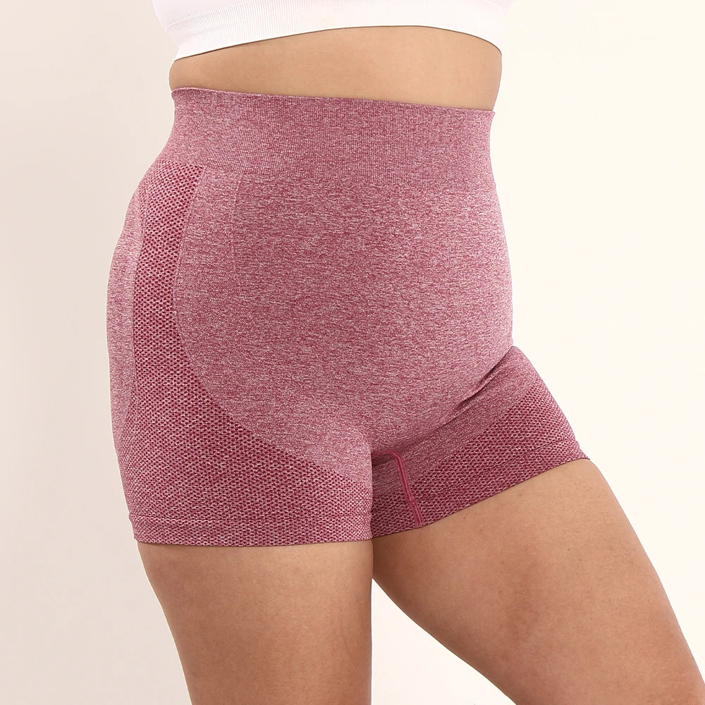 Hoge Taille Naadloze Yoga Shorts voor Dames – Ademend, Sneldrogend, Plus Size |