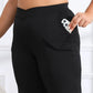 ComfortFlow Wide - Hoge Taille Wijde Broek Dames | Met Zakken | Casual | Maat S-XL