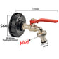 IBC Tank Tap Adapter S60 met 16mm Snelsluiting – Duurzaam en Veelzijdig voor Tuin en Huis 8