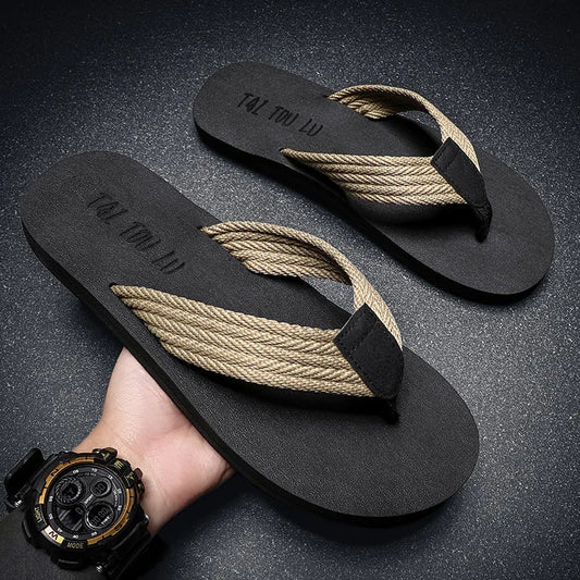 Plus Grote Maat Flip Flops voor Mannen – Comfortabele Slippers in Maten 49-52 voor Binnen en Buiten Gebruik-1