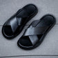 Leren Slippers Heren van Hoogwaardig Italiaans Leer – Comfortabele Flip Flops in Maten 38-47-1