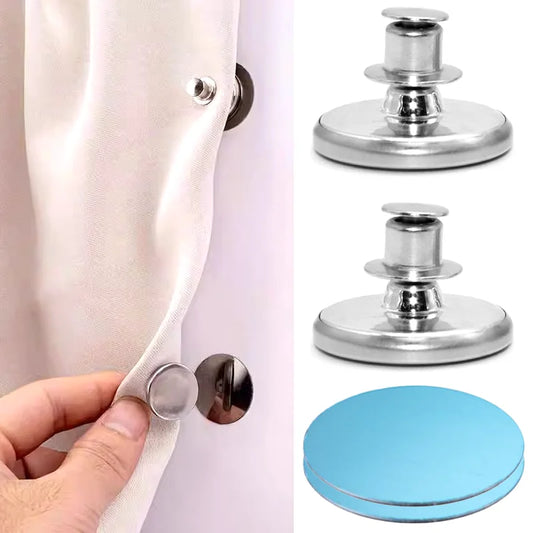 Magnetische Gordijnclips van Hoogwaardige Legering - Eenvoudige Installatie