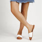 Dames Sandalen met Vierkante Teen en Platte Zool – Leren Casual Zomerschoenen voor een Trendy Uitstraling-5