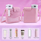 AdventureCarry - Premium Crossbody Tas | Waterafstotend | 2 Waterflessen | Outdoor & Dagelijks