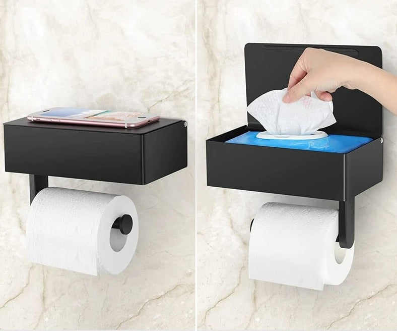 Multifunctionele Toiletrolhouder