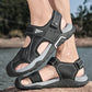 Luxe Leren Zomer Sandalen Dames met Antislip Zool - Comfortabele Platte Zolen voor Casual Gebruik-3