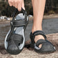 Luxe Leren Zomer Sandalen Dames met Antislip Zool - Comfortabele Platte Zolen voor Casual Gebruik-1
