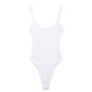 Skinny Ribbed Bodysuit Dames met O-Hals en Snap-Button Sluiting – Verstelbare Schouderbanden voor Comfortabele Pasvorm 5