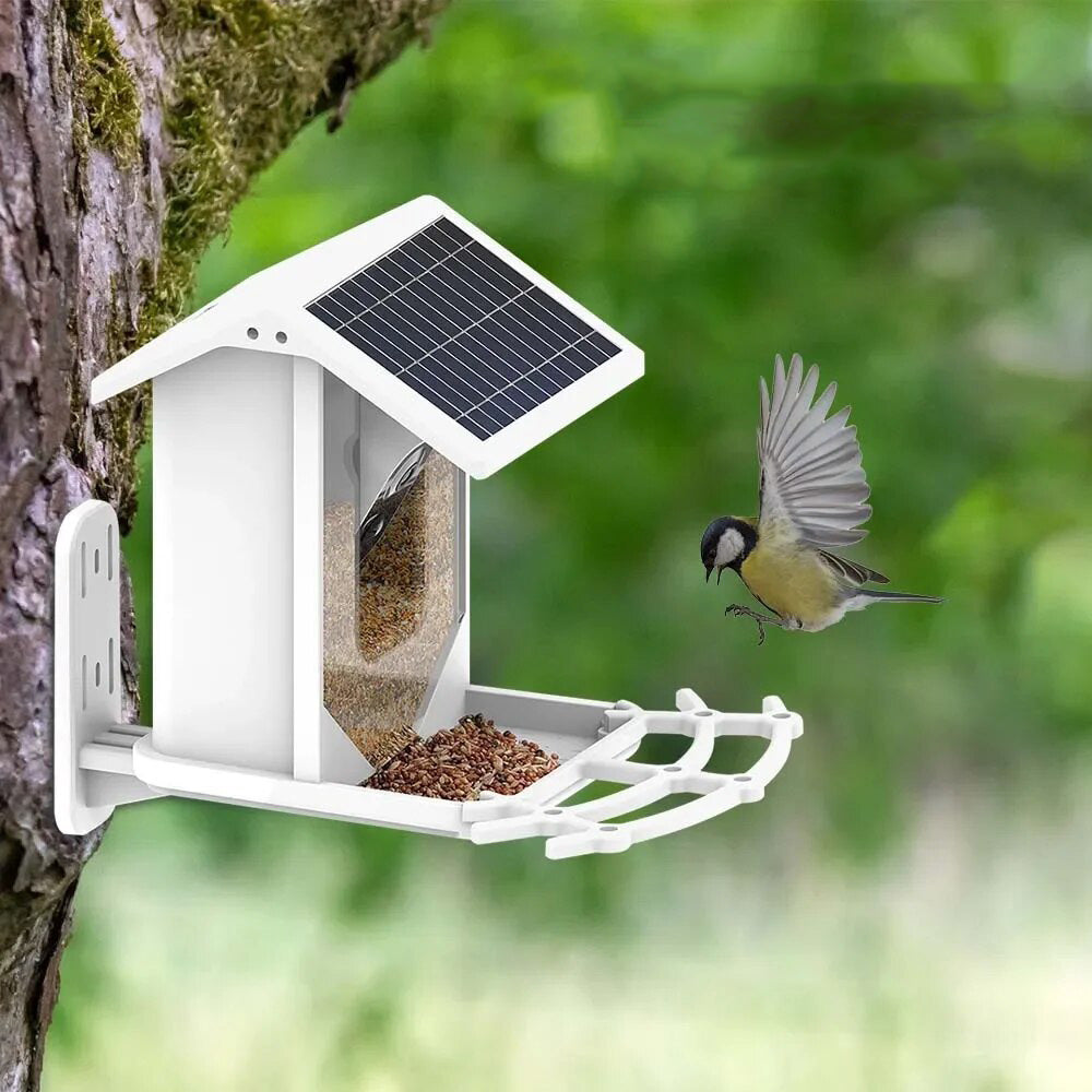 Slimme Solar Vogelvoederplaats - Ontdek de natuur op een unieke manier!