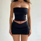 SummerGlow Tweedelige Set - Tube Top & Mini Rok Dames | Feestjes & Zomer | S-L