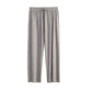 Wijde Broek Dames met Elastische Taille - Ankel-Lange Wijde Pijpen voor Casual Zomerlook 11