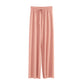 Wijde Broek Dames met Elastische Taille - Ankel-Lange Wijde Pijpen voor Casual Zomerlook 6