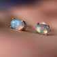 Zilveren Oorbellen Dames met Natuurlijke Opal Steen - Kleurvolle Sieraden van s925 Sterling Zilver 5