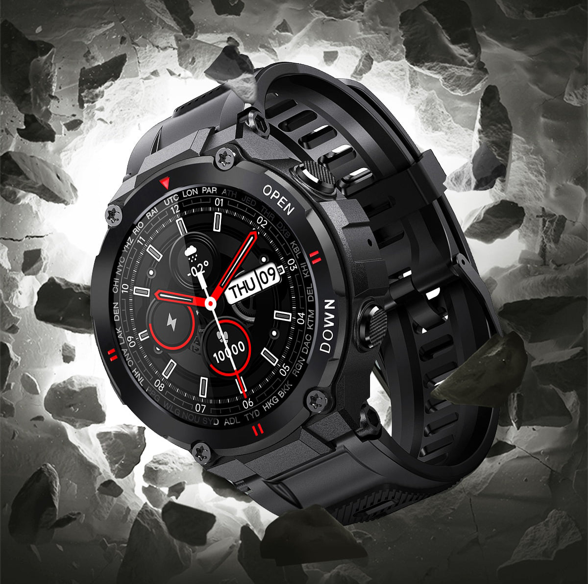 Outdoor Digitaal Adventure Horloge