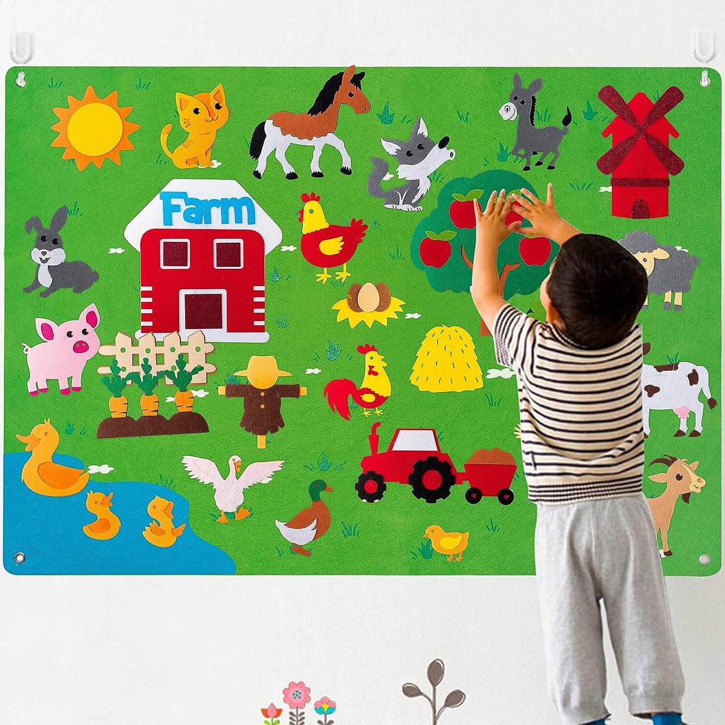 Montessori Verhaalbord - Creëer, Leer, Groei in Fantasie.