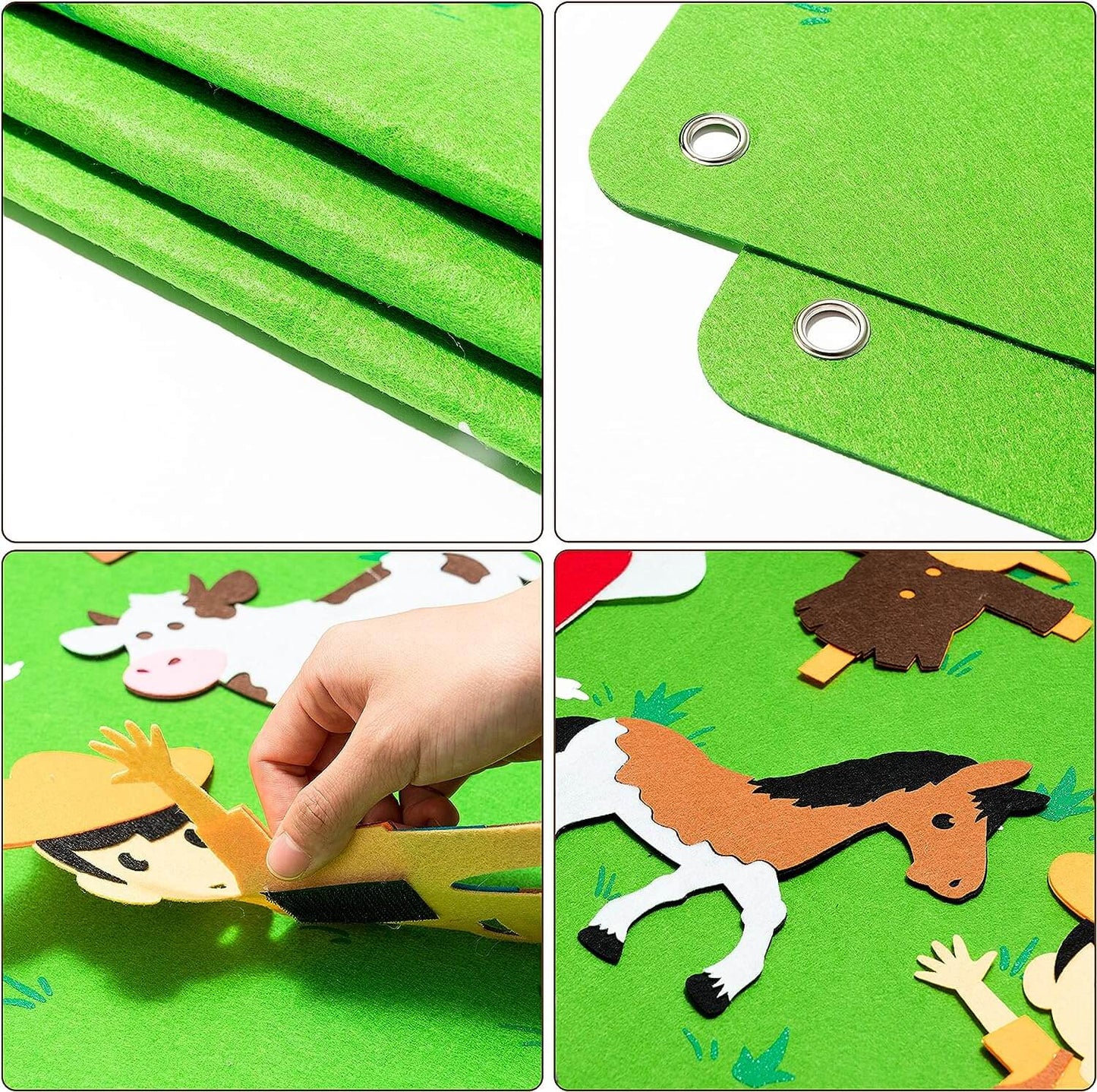 Montessori Verhaalbord - Creëer, Leer, Groei in Fantasie.