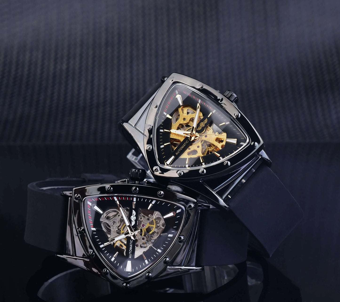 BoldTime - Unieke Driehoeks Horloge